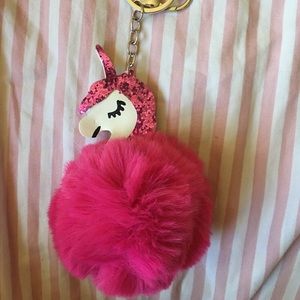 🦄 Unicorn Plush Keychain/Charm